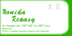 monika repasy business card